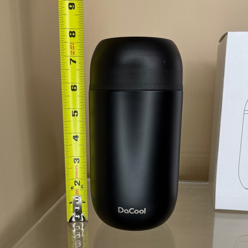 DaCool Black Insulated Food Jar - Picture 11 of 12